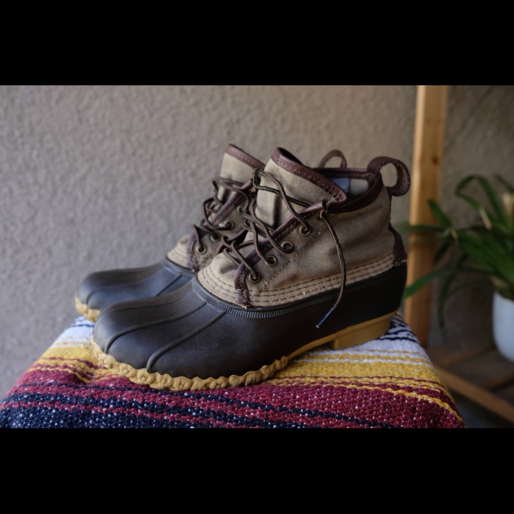 LL Bean Boot - 6” Waxed Canvas(Maine Hunting Boot)